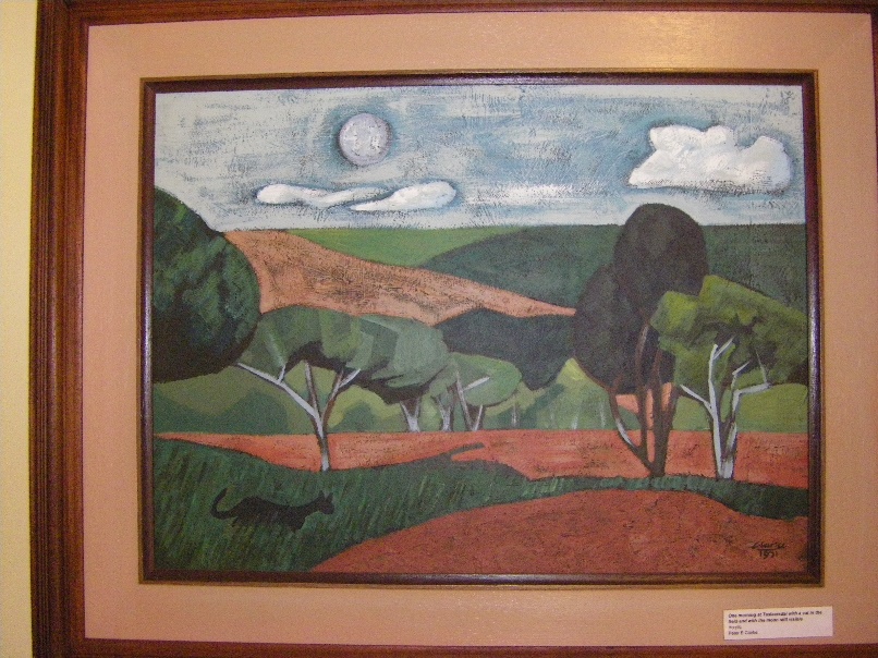 Tesselaarsdal the village and Peter Clarke, the South African Artist